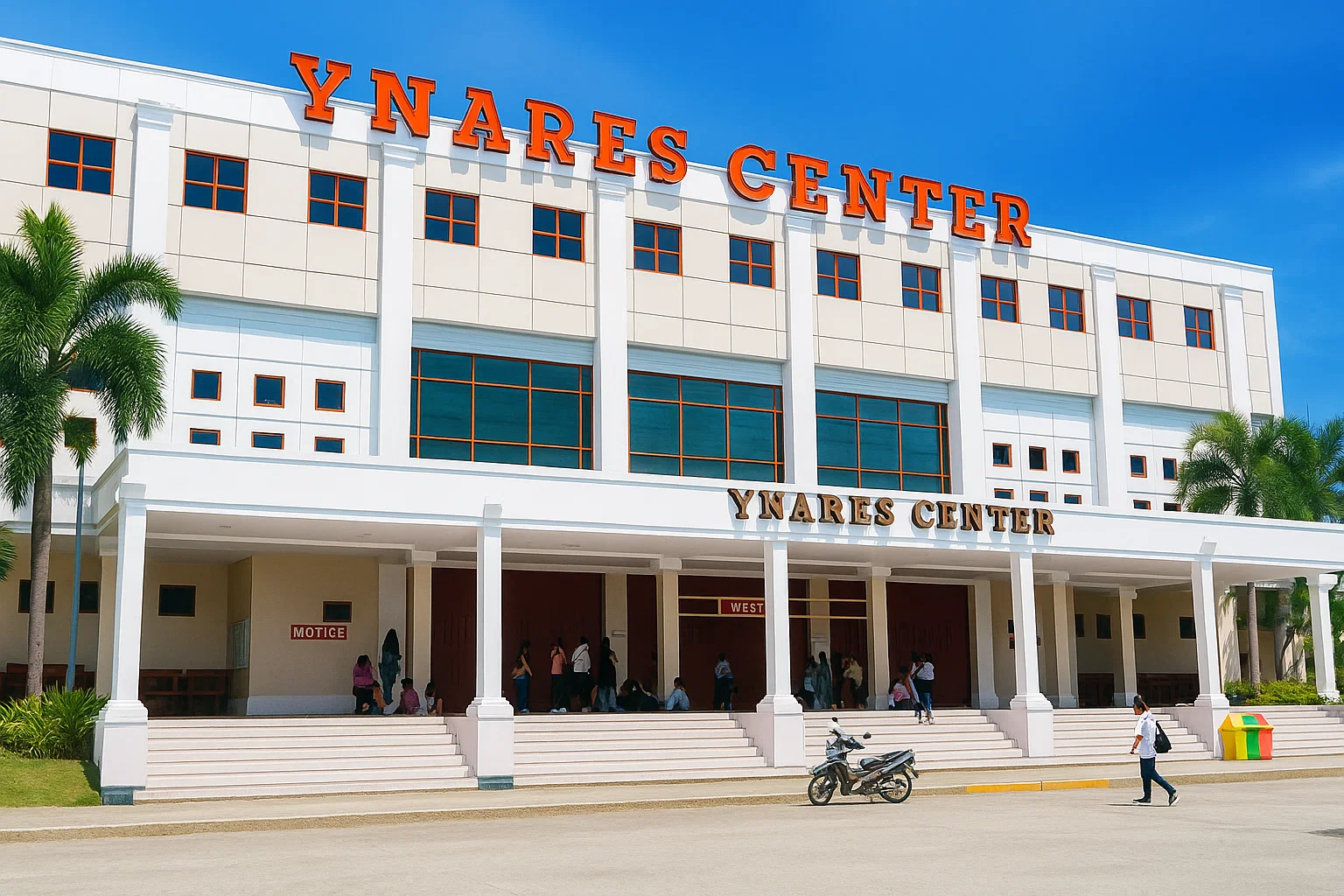 Ynares Center event venue and sports arena panoramic view